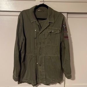 Free People Military Jacket